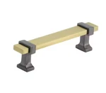BP36681BGLBCR Amerock Overton 3-3/4 Inch Brushed Gold Black Chrome Pull Pack. Fixed Price $78.99.