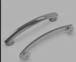 15 Hickory American Diner 1/16" Stainless Steel Drawer Pull Cabinet Handles. Fixed Price $30.00.
