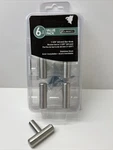 Liberty P02140C-SS-U6 5/8" Stainless Steel Knobs 6-PACK New + Extra!. Fixed Price $9.95.