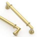 Asidrama 10 Pack 5 INCH(128MM) Brushed Gold Kitchen Cabinet Handles, Pul. Fixed Price $58.80.