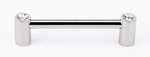 Alno C715-4-PN Contemporary Crystal 4" Pull Polished Nickel. Fixed Price $51.96.