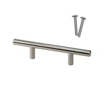 Rok 20 Pack Hardware Solid Steel Brushed Nickel Euro Style Hand... Fast Usa Ship. Fixed Price $48.76.
