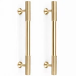 Rzdeal 4PCS Solid Brass Gold Cabinet Pulls, 5-INCH Hole Centers For Kitchen C.... Fixed Price $40.17.