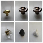 Cabinet Knobs Drawer Pulls Lot, You Choose, New 1-1/4 Wide Variety Many Finishes. Fixed Price $8.84.