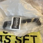 Gliderite 5 In. Matte Black Solid Square Slim Cabinet Drawer Bar Pulls (20-PACK). Fixed Price $30.00.