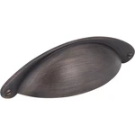 Jeffrey Alexander 8233DBAC 3" C-c Brushed Oil Rubbed Bronze Lyon Cup Pull. Fixed Price $8.30.