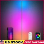 Rgb Floor Lamp W/ Remote Control Music Sync 16 Million Colors Dynamic Lighting. Fixed Price $51.19.