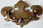 Keeler Brass Chippendale Batwing Drawer Pull 3 Ctc Solid Kbc Vtg. Fixed Price $24.99.