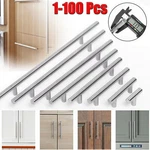Solid Stainless Steel Brushed Nickel Bar Kitchen Cabinet Handles Pulls 2"-16". Fixed Price $57.47.
