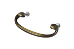 National Lock Medalist C678-4A Antique Brass Colonial Classic Drawer Pull Mcm. Fixed Price $12.41.