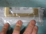 Emtek 86163US4 Trail Pull, 4" C-c, Satin Brass. Fixed Price $20.99.