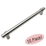 *10 Pack* Satin Nickel Euro Style Cabinet Bar Pulls #161-192SN. Fixed Price $56.14.