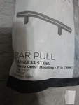 14 Bar Pull Stainless Steel 3INCH Center, 5.5 Long. Fixed Price $24.99.