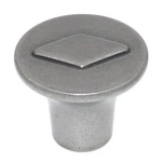 Amerock Vasari Antique Nickel 1/8" Diamond Cabinet Pull Knob BP24006AN. Fixed Price $7.16.