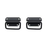 Tulead 2PCS Small Chest Handles Black Stainless Steel Trunck Decorat.... Fixed Price $9.14.