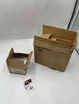 4 Boxes Of 25-MOTIV Tapered Bow 2-1/2-IN Cc Satin Nickel Arch Handle Drawer Pull. Fixed Price $152.49.
