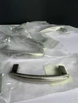 Satin Nickel Finish Handles/pulls 3" Empire Target Brand Set Of 5. Fixed Price $22.50.