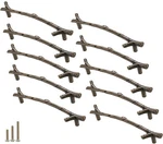 Esreake Branch 10PCS Bronze Vintage Tree Twig Cabinet Knobs Pulls.... Fixed Price $35.76.