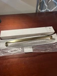Amerock BP53806CZ Kane 18" Center To Appliance Pull Champagne Bronze. Fixed Price $33.99.