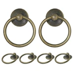 Zernmiarder 12PCS Antique Brass Ring Drawer Pulls, Vintage. Fixed Price $15.91.
