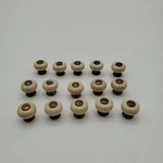 15 Richelieu Cherbourg Beige With Brown Speckle And Brass Door Pulls. Fixed Price $24.99.
