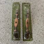 Set Of 2 Vintage Amerock Colonnade Key & Backplate Door/drawer Pulls 715. Fixed Price $10.00.