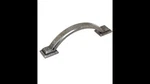 Lot Of 10 Glide Right Cabinet Handles Weathered Nickel Finish 4355-WN. Fixed Price $45.00.