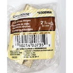 Gatehouse 2-1/2-IN Polished Mortise Door Cabinet Hinge 2-PK Gold 0308966. Fixed Price $9.00.