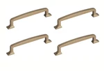 4) Amerock BP53721BBZ Westerly 5-1/16" Modern Arch Cabinet Pull Golden Champagne. Fixed Price $19.87.