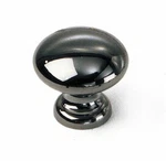 Laurey 40712 Solid Brass 1-3/8-INCH Diameter Knob, Black Chrome. Fixed Price $9.95.