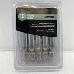 New Liberty 3 76 Mm Decorative Spoon Foot Pull Satin Nickel Drawer 10 Pack. Fixed Price $13.50.