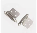 50X Cabinet Satin Nickel Traditional Variable Overlay Hinge South Main Hardware. Fixed Price $19.99.
