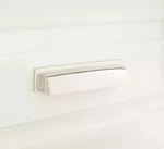 Signature Hardware Edvard 5" Rectangular Cup Pull Polished Nickel B-4092-PN. Fixed Price $11.54.