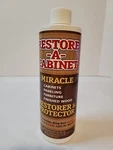 Restore-a-cabinet Miracle Restorer & Protector 16 Oz. Bottle New. Fixed Price $24.99.