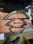 Siro Designs Jazz Right & Left Cabinet Pull 4.2 " Nickel SD53-112 SD53-113. Fixed Price $20.00.