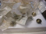 23X New Amerock Regency Brass 1/4" Cabinet Drawer Knob Pull Rv Camper #BP76291. Fixed Price $24.99.