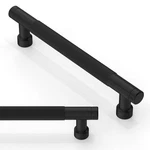 Asimerdeco 10 Pack Matte Black Knurled Cabinet 5" Hole Center,. Fixed Price $28.88.