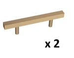 *lot Of 2* Liberty Square Bar 3 In. (76 Mm) Modern Champagne Bronze Drawer Pull. Fixed Price $10.99.