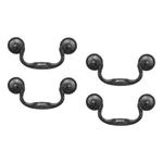 Tulead 4 Pcs Cabinet Pulls Vintage Drop Bail Handles 3.78" Hole Center.... Fixed Price $22.38.