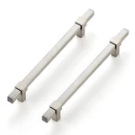 Ravinte Decor 5 Pack Brushed Nickel Cabinet Handles 6-1/4" Hole Center Drawer Pu. Fixed Price $39.58.