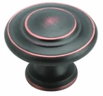 Amerock TPK1586-ORB 1-3/8" Diameter Ring Oil Rubbed Bronze Knob Pack Of 10 New. Fixed Price $24.99.