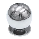 Amerock BP830C-26 Polished Chrome 1/8" Cabinet Knob Pull And Backplate Legacy. Fixed Price $6.44.