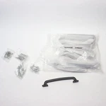 (10-PK) Sumner Street Home Hardware Grayson Cabinet Drawer Pull Matte Black 5". Fixed Price $32.55.