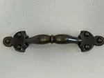 Vtg Brass Drawer Pull Dresser Handle Cabinet 3 Center Holes National Lock. Fixed Price $13.51.