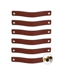Brute Strength Leather Drawer Pulls Cognac 24 Pcs 7-7/8 X ̵. Fixed Price $118.21.