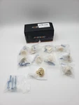 10 Pack Jiasenbao Brushed Gold Cabinet Knobs Brass Drawer Kitchen Bathroom Pulls. Fixed Price $17.99.