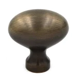 Keeler P9176-9013 Satin Dover Solid Brass 3/8" Oval Knob Pull Power & Beauty. Fixed Price $7.31.