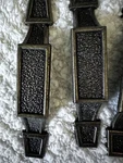 Vintage Cabinet Drawer Door Pull -keeler KBC-N-7257 --6" Brass Lot Of Four. Fixed Price $10.50.