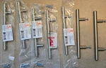 Richelieu Contemporary Metal Pull BP305108195 Brushed Nickel 108MM 7 Pk. Fixed Price $14.99.