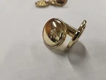 Lot Of 5 Amerock Hardware BP3443-3 Polished Brass 1/4 Cabinet Knob Pulls. Fixed Price $19.99.